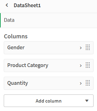 Data Dimensions and Measures