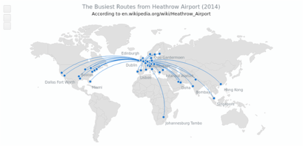 Heathrow Express Route Map